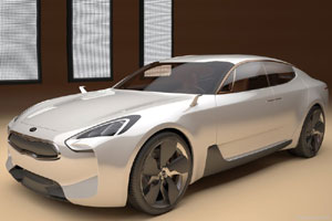 Kia GT на Франкфуртском автосалоне