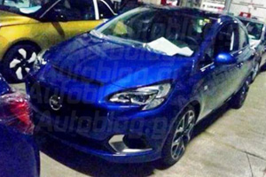 Фото нового Opel Corsa OPC