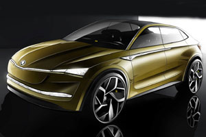 Концепт Skoda Vision E дебютирует в Шанхае