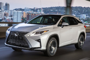 Рублевые цены на новый Lexus RX