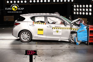 5 звезд EuroNcap для Lexus CT 200h