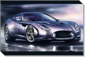 Фото-тизер суперкара Zagato Perana Z-One