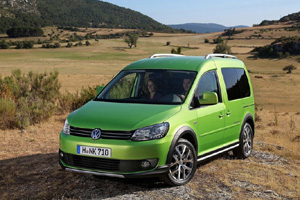 Volkswagen Caddy Cross представят в Париже 