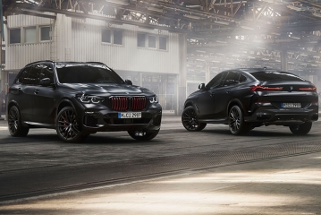 У BMW X5 и X6 появилось исполнение Black Vermilion