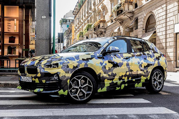 Новые фотографии кроссовера BMW X2