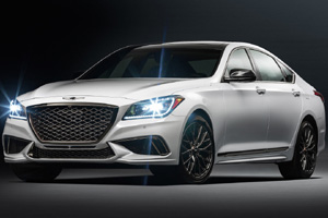 Genesis G80 Sport на автосалоне в Лос-Анджелесе