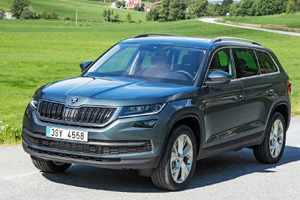 Skoda Kodiaq представили на Парижском автосалоне