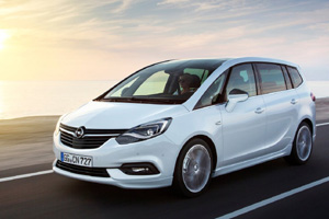 Обновленный Opel Zafira начали собирать в Германии