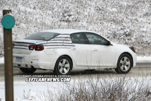 Chevrolet тестирует новый Malibu