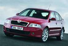 В России стартовали продажи New Skoda Octavia RS.