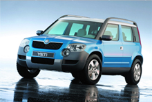 Новый Skoda Yeti будет выпускаться в Чехии