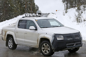 Volkswagen тестирует обновленный Amarok