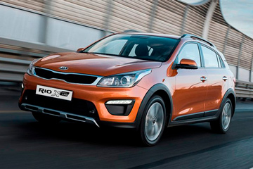 Kia Rio X-Line - практичный кросс-хэтчбек