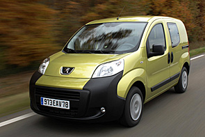 Peugeot Bipper стал «Международным фургоном 2009 года»