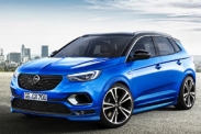 Дизайнеры показали каким может стать Opel Grandland X OPC