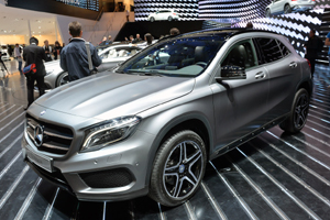 Mercedes-Benz GLA на автосалоне во Франкфурте