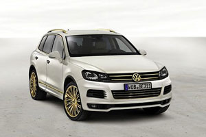 Volkswagen Touareg в золоте