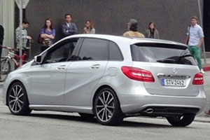 Новый Mercedes-Benz B-Class без камуфляжа