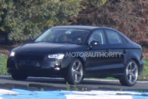 Седан Audi A3 замечен во время тестовых заездов