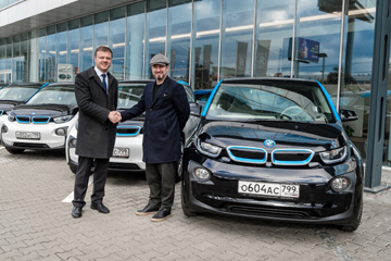 1000 рублей в час за BMW i3