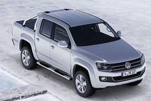 VW опубликовал фото пикапа Amarok