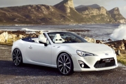 Официальное фото Toyota GT86 с открытым верхом