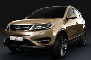 Chery представит в Шанхае кроссовер Beta 5