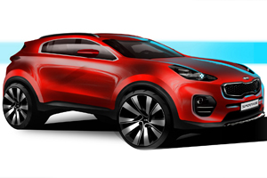 Новый Kia Sportage представят во Франкфурте