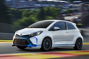 Концептуальный Toyota Yaris-R рассекречен раньше времени
