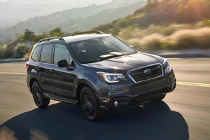 Subaru Forester получил пакет Black Edition