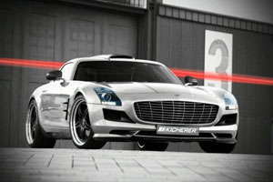 Kicherer показал свой Mercedes SLS AMG