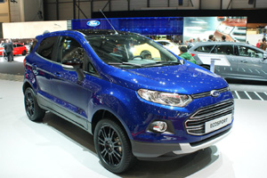 Обновленный Ford EcoSport на автосалоне в Женеве