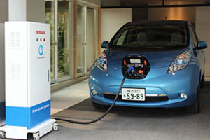 Nissan Leaf превратили в электростанцию