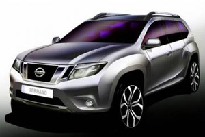 Первое изображение кроссовера Nissan Terrano