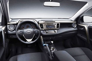 Рассекречен интерьер нового Toyota RAV4