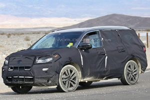 Новый Honda Pilot замечен на тестах