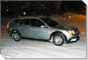 SAAB 9-3X попал в объектив фотошпионов