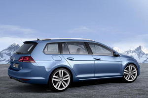 Volkswagen Golf Wagon покажут в Женеве