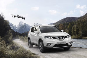 Специальная версия Nissan X-Trail получила дрон   