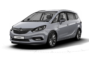 Изображения обновленного Opel Zafira