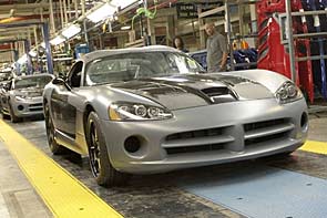 Dodge начинает выпуск автомобиля Viper SRT10 ACR-X 2010 м. г.