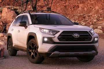 Новый Toyota RAV4 подготовили к бездорожью