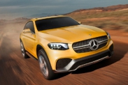 Mercedes показал новый концептуальный кроссовер GLC Coupe