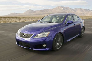 Новый седана Lexus IS-F получит турбированный двигатель 