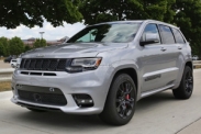 На дорогах общего пользования замечен мощный Jeep Grand Cherokee Trackhawk