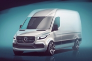 Фотографии интерьера нового Mercedes Sprinter