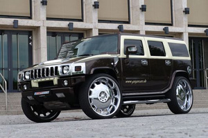 Hummer Н2 превратили в "молочный напиток"