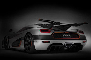 Первое изображение гиперкара Koenigsegg One:1