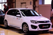 Фото ”заряженного” хэтчбека Lada Kalina