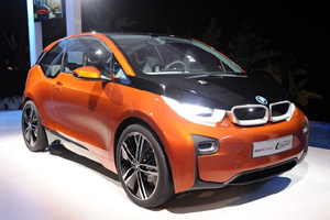 Трехдверный электрокар BMW i3 Concept Coupe дебютировал в Лос-Анджелесе